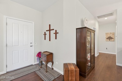 This beautifully remodeled Willow floor plan features walnut on Sun City Grand Golf Couse and Club in Arizona - for sale on GolfHomes.com, golf home, golf lot