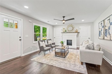 It's hard to miss this fully renovated, 4 side brick beauty on Alfred Tup Holmes Golf Course in Georgia - for sale on GolfHomes.com, golf home, golf lot