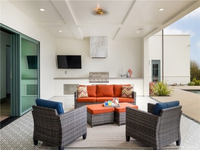 Built in 2019, this Spanish-style residence in The Estates at on Trump National Golf Course in California - for sale on GolfHomes.com, golf home, golf lot
