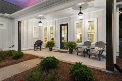 This Craftsman-style cottage is the Solitary Eagle floorplan on Grand National Golf Course in Alabama - for sale on GolfHomes.com, golf home, golf lot