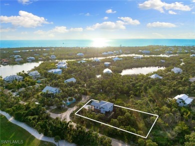 Experience coastal living at its finest in this stunning Sanibel on The Sanctuary Golf Club in Florida - for sale on GolfHomes.com, golf home, golf lot