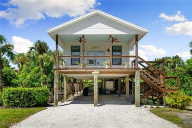 Experience coastal living at its finest in this stunning Sanibel on The Sanctuary Golf Club in Florida - for sale on GolfHomes.com, golf home, golf lot