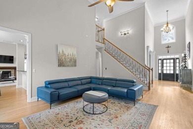 Gorgeous, move-in ready home in highly coveted Foxhall on Ansley Golf Club At Settindown Creek in Georgia - for sale on GolfHomes.com, golf home, golf lot