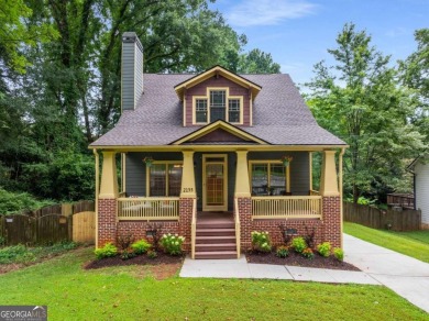 Welcome to 2155 McAfee Rd, a Craftsman gem in East Lake Terrace on East Lake Golf Club in Georgia - for sale on GolfHomes.com, golf home, golf lot
