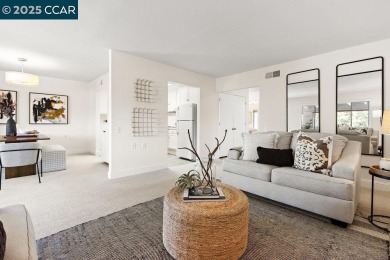 This bright and cheerful Sequoia Wrap end-unit is like a tree on Rossmoor Golf Course in California - for sale on GolfHomes.com, golf home, golf lot
