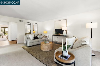This bright and cheerful Sequoia Wrap end-unit is like a tree on Rossmoor Golf Course in California - for sale on GolfHomes.com, golf home, golf lot