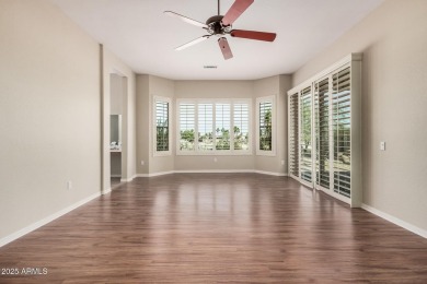 A beautiful 2 bed, 2.5 bath residence in Sun City Grand. Backing on Cimarron Golf Club in Arizona - for sale on GolfHomes.com, golf home, golf lot