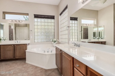 A beautiful 2 bed, 2.5 bath residence in Sun City Grand. Backing on Cimarron Golf Club in Arizona - for sale on GolfHomes.com, golf home, golf lot