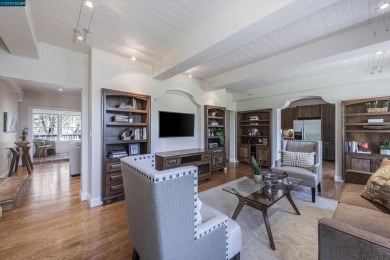 Immerse yourself in beauty! Perched on a 13,860 square foot lot on Orinda Country Club in California - for sale on GolfHomes.com, golf home, golf lot