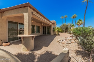 A beautiful 2 bed, 2.5 bath residence in Sun City Grand. Backing on Cimarron Golf Club in Arizona - for sale on GolfHomes.com, golf home, golf lot