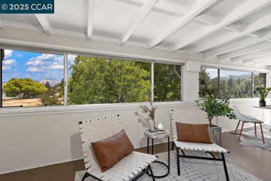This bright and cheerful Sequoia Wrap end-unit is like a tree on Rossmoor Golf Course in California - for sale on GolfHomes.com, golf home, golf lot