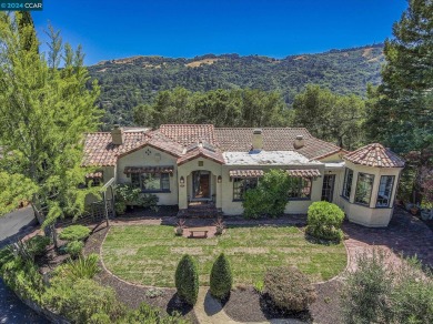 Immerse yourself in beauty! Perched on a 13,860 square foot lot on Orinda Country Club in California - for sale on GolfHomes.com, golf home, golf lot