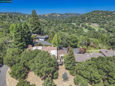 Immerse yourself in beauty! Perched on a 13,860 square foot lot on Orinda Country Club in California - for sale on GolfHomes.com, golf home, golf lot