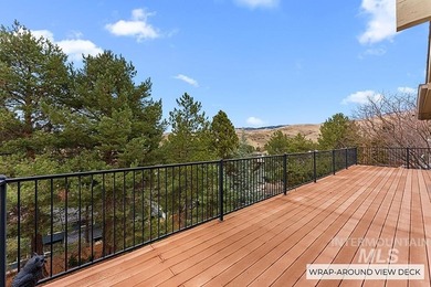 An original mid-century modern gem in the North Boise foothills on Crane Creek Country Club in Idaho - for sale on GolfHomes.com, golf home, golf lot