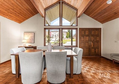 An original mid-century modern gem in the North Boise foothills on Crane Creek Country Club in Idaho - for sale on GolfHomes.com, golf home, golf lot