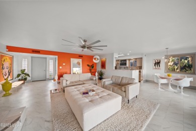 Welcome to 393 Hagen Way, a striking mid-century modern villa on London Bridge Golf Course in Arizona - for sale on GolfHomes.com, golf home, golf lot