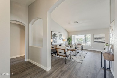 Welcome to this beautiful three bedroom, completely remodeled in on Eagles Nest at Pebble Creek in Arizona - for sale on GolfHomes.com, golf home, golf lot