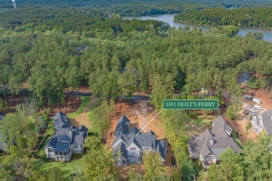 Nestled behind the gates of Reynolds, this stunning new custom on Reynolds Lake Oconee - The Oconee in Georgia - for sale on GolfHomes.com, golf home, golf lot