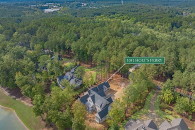 Nestled behind the gates of Reynolds, this stunning new custom on Reynolds Lake Oconee - The Oconee in Georgia - for sale on GolfHomes.com, golf home, golf lot