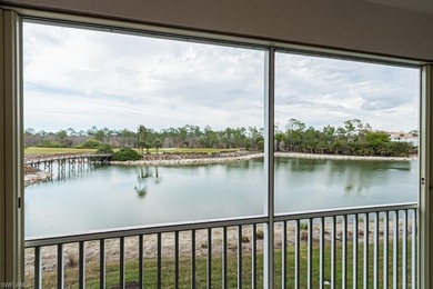 Wonderful second floor golf course views for this 2 bedroom 2 on Naples Heritage Golf and Country Club in Florida - for sale on GolfHomes.com, golf home, golf lot