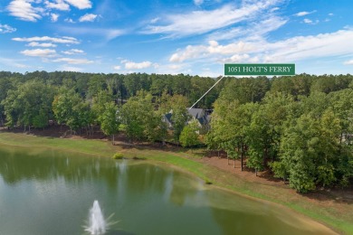 Nestled behind the gates of Reynolds, this stunning new custom on Reynolds Lake Oconee - The Oconee in Georgia - for sale on GolfHomes.com, golf home, golf lot