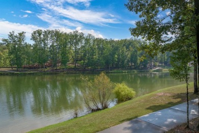 Nestled behind the gates of Reynolds, this stunning new custom on Reynolds Lake Oconee - The Oconee in Georgia - for sale on GolfHomes.com, golf home, golf lot