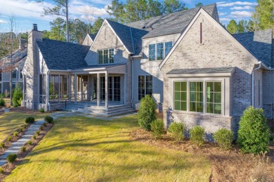 Nestled behind the gates of Reynolds, this stunning new custom on Reynolds Lake Oconee - The Oconee in Georgia - for sale on GolfHomes.com, golf home, golf lot