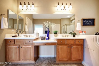 So many upgrades in this stunning San Marco model including an on Corte Bella Golf Club in Arizona - for sale on GolfHomes.com, golf home, golf lot