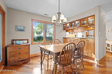 Unique architecture highlights this irresistible one-level home on Brandywine Bay Golf Club in North Carolina - for sale on GolfHomes.com, golf home, golf lot