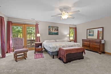 Unique architecture highlights this irresistible one-level home on Brandywine Bay Golf Club in North Carolina - for sale on GolfHomes.com, golf home, golf lot