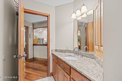 Unique architecture highlights this irresistible one-level home on Brandywine Bay Golf Club in North Carolina - for sale on GolfHomes.com, golf home, golf lot