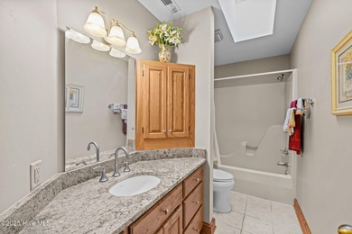 Unique architecture highlights this irresistible one-level home on Brandywine Bay Golf Club in North Carolina - for sale on GolfHomes.com, golf home, golf lot