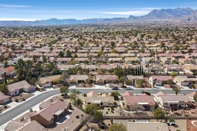 CHARMING SONORA FLOOR PLAN LOCATED IN ONE OF LAS VEGAS'S MOST on Highland Falls Golf Club in Nevada - for sale on GolfHomes.com, golf home, golf lot
