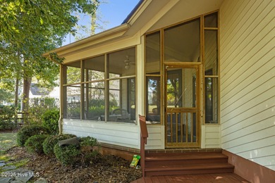 Unique architecture highlights this irresistible one-level home on Brandywine Bay Golf Club in North Carolina - for sale on GolfHomes.com, golf home, golf lot