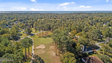 Unique architecture highlights this irresistible one-level home on Brandywine Bay Golf Club in North Carolina - for sale on GolfHomes.com, golf home, golf lot