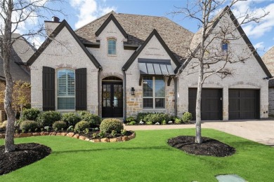 LAKE VIEW Highland built SINGLE STORY home is located in highly on The Tribute At the Colony in Texas - for sale on GolfHomes.com, golf home, golf lot
