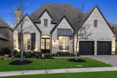 LAKE VIEW Highland built SINGLE STORY home is located in highly on The Tribute At the Colony in Texas - for sale on GolfHomes.com, golf home, golf lot