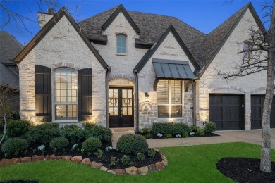 LAKE VIEW Highland built SINGLE STORY home is located in highly on The Tribute At the Colony in Texas - for sale on GolfHomes.com, golf home, golf lot