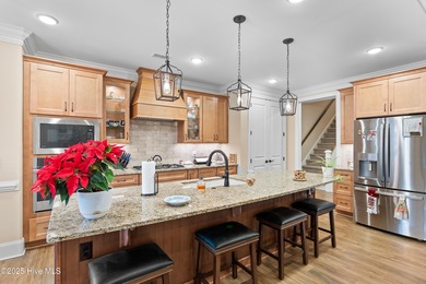 This stunning, custom-built home by Douglas Builders is ready on Ocean Ridge Plantation in North Carolina - for sale on GolfHomes.com, golf home, golf lot