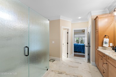 This stunning, custom-built home by Douglas Builders is ready on Ocean Ridge Plantation in North Carolina - for sale on GolfHomes.com, golf home, golf lot