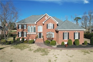 Come home to this all-brick treasure nestled on a level homesite on Two Rivers Country Club in Virginia - for sale on GolfHomes.com, golf home, golf lot