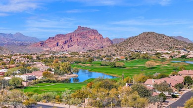 Lovely single-level home with private pool is for sale in the on Las Sendas Golf Club in Arizona - for sale on GolfHomes.com, golf home, golf lot