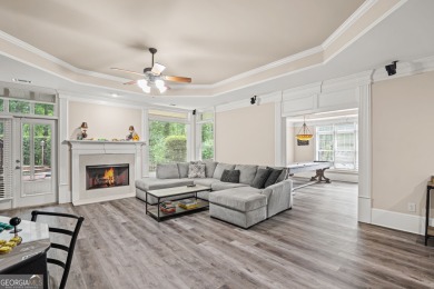 Stately executive home with resort-style backyard! Welcome to on Chapel Hills Golf and Country Club in Georgia - for sale on GolfHomes.com, golf home, golf lot