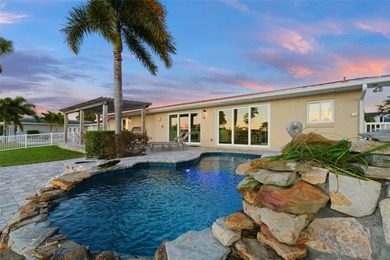 WATERFRONT! DANA SHORES OF TAMPA BAY, POOL HOME WITH PRIVATE on Rocky Point Golf Course in Florida - for sale on GolfHomes.com, golf home, golf lot