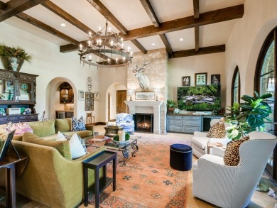 This Tuscan-inspired home backs to the 11th fairway of on Escondido Golf and Lake Club  in Texas - for sale on GolfHomes.com, golf home, golf lot