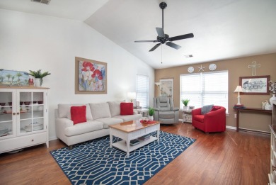 Discover the perfect blend of comfort and coastal charm at this on True Blue Plantation in South Carolina - for sale on GolfHomes.com, golf home, golf lot
