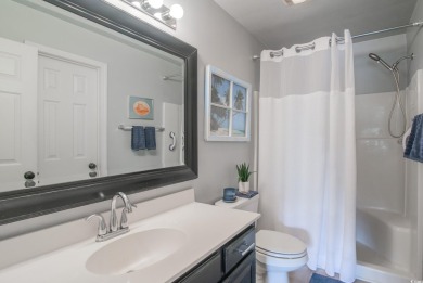 Discover the perfect blend of comfort and coastal charm at this on True Blue Plantation in South Carolina - for sale on GolfHomes.com, golf home, golf lot