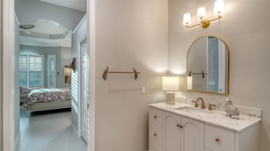 A masterful renovation breathes new life into this redesigned on Lakewood Ranch Golf and Country Club in Florida - for sale on GolfHomes.com, golf home, golf lot