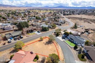 Corner pie-shaped lot in the Prescott Country Club, level and on Prescott Golf and Country Club in Arizona - for sale on GolfHomes.com, golf home, golf lot