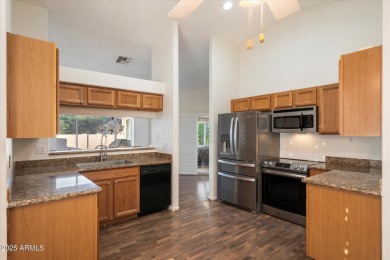 The best of resort living in this beautifully updated 2-bedroom on SunBird Golf Club in Arizona - for sale on GolfHomes.com, golf home, golf lot